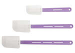 PSH-14P, 14" Silicone Scraper, Flat Blade, Heat Resistant, Purple