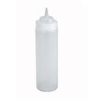 PSW-12, 12-Ounce Clear Wide Mouth Squeeze Bottle