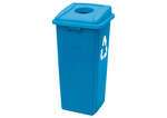 PTCSB-23L, Blue Plastic Bottle and Can Recycling Cover for PTCS-23L Bin