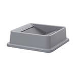 PTCSL-35G, Gray Square Plastic Swing Lid for PTCS-35G Bin
