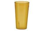 PTP-24A, 24-Ounce Amber Pebbled Tumblers, 12-Piece Pack