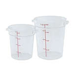 PTRC-1, 1-Quart Polypropylene Round Storage Container, Translucent