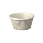 RFM-3B, 3-Ounce Fluted Melamine Ramekins, Bone, 1 Dozen