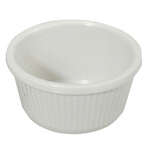 RP-2W, 2-Ounce Plain Melamine Ramekins, White, 1 Dozen