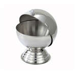 SBR-30, 20-Ounce Stainless Steel Sugar Bowl with Roll Top