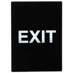 SGN-805, 11.8x8.4-inch "Exit" Information Sign