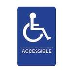 SGNB-653B, 6x9-inch 'Accessible' Braille Information Sign