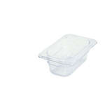 SP7902, 2.5-Inch Deep One-Ninth Size Polycarbonate Food Pan, NSF