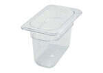 SP7906, 5.5-Inch Deep 1/9 Size Polycarbonate Food Pan, NSF