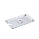 SPCN, One-Ninth Size Slotted Stainless Steel Steam Table Pan Cover, NSF