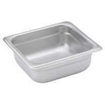 SPJH-602, 2.5-Inch Deep One-Sixth Anti-Jamming Steam Table Pan, NSF