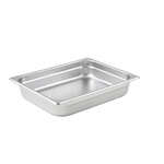 SPJL-202, 2.5-Inch Deep, Half-Size Anti-Jamming Steam Table Pan, 25 Gauge, NSF