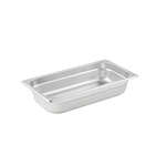 SPJL-302, 2.5-Inch Deep, One-Third Size Anti-Jamming Steam Table Pan, 25 Gauge, NSF