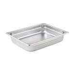 SPJP-202, 2.5-Inch Deep Half Size Anti-Jamming Steam Table Pan, NSF