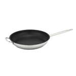 SSFP-12NS, 12-Inch Non-Stick Stainless Steel Fry Pan, NSF