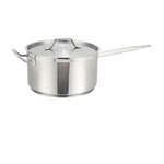 SSSP-7, 7.5-Quart 6.12-Inch High 9.5-Inch Diameter Stainless Steel Pan with Cover Helper Handle, NSF