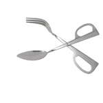 ST-10, 10-Inch Heavy Duty Stainless Steel Scissors Salad Tong