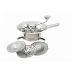 SVM-9, 2-Quart 9-Inch Diameter Stainless Steel Vegetable Mill with 3 Dishes