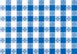TBCO-70B, 52x70-Inch Oblong Table Cloth, Blue