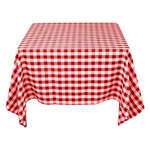 TBCO-90R, 52x90-Inch Oblong Table Cloth, Red