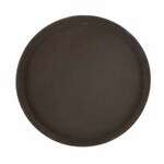 Winco TFG-14N, 14-Inch Round Non-Slip Fiberglass Tray, Brown