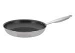 TGFP-12NS, 12-Inch Dia Tri-Ply Stainless Steel Fry Pan w/o Lid, Non Stick, NSF