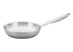 TGFP-8, 8-Inch Dia Tri-Ply Stainless Steel Fry Pan w/o Lid, Natural Finish, NSF