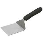 TKP-41, Offset Steak and Burger Turner with 4.13x3.75-Inch Blade and Black Polypropylene Handle, NSF
