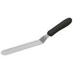 TKPO-7, Offset Spatula with 6.5x1.3-Inch Blade and Black Polypropylene Handle, NSF