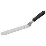 TKPO-9, Offset Spatula with 8.5x1.5-Inch Blade and Black Polypropylene Handle, NSF