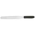 TKPS-9, Bakery Spatula with 10x1.38-Inch Blade and Black Polypropylene Handle, NSF