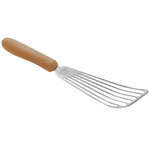 Winco TNH-60, Fish Spatula with Orange Nylon Handle and 6.75x3.25-Inch Blade