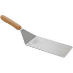 TNH-61, Hamburger Turner with Offset, Orange Nylon Handle and 5.12" x 2.8" Blade