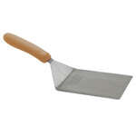 TNH-63, Extra Heavy Turner with Cutting Edge, Orange Nylon Handle and 5x6-Inch Blade