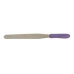 TWPS-9P, 10x1.37-Inch Stainless Steel Blade Bakery Spatula, Purple Handle