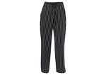 Winco UNF-3CM Woven Chalkstripe Chef Pants, M, EA
