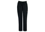 Winco UNF-8KS Black Women's Chef Pants, S, EA