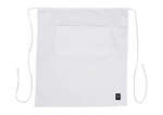 Winco WA-3129WH White Bistro Full Length Apron, EA