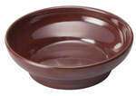 Winco WDM008-501, 4 Oz Ardesia Mila Melamine Round Salsa Bowl, Brown, 48/CS (Discontinued)