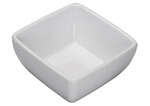 Winco WDM009-202, 3.5-Inch Dia 5 Oz Ardesia Linza Melamine Square Mini Bowl, White, 48/CS (Discontinued)