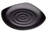 Winco WDM013-301, 8.75-Inch Dia Ardesia Rika Melamine Spiral Plate, Black, 24/CS (Discontinued)