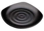 Winco WDM013-303, 10.75-Inch Dia Ardesia Rika Melamine Spiral Plate, Black, 24/CS (Discontinued)