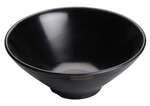 WDM014-303 32 Oz 8-Inch Ardesia Togashi Round Black Melamine Bowl, 24/CS