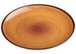 Winco WDM020-402, 11-Inch Dia Ardesia Ava Round Melamine Plate, Brown, 24/CS (Discontinued)