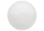 Winco WDP007-103, 12-inch Dia Ardesia Mazarri Porcelain Round Platter, Bright White, 12/CS (Discontinued)