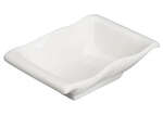 Winco WDP021-106, 4.5 x 2.8-Inch 3 Dia 3Oz Ardesia Mescalore Porcelain Rectangular Mini Dish, Bright White, 36/CS (Discontinued)