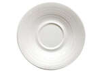 Winco WDP022-112, 6-Inch Dia Ardesia Zendo Porcelain Round Saucer, Bright White, 36/CS (Discontinued)