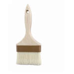 WFB-40, 4-Inch Flat Pastry Brush with Wooden Handle
