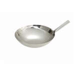 WOK-16N, 16-Inch Stainless Steel Work Nailed Joint