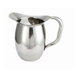 WPB-3C, 3-Quart Stainless Steel Deluxe Bell Pitcher with Ice Catcher
